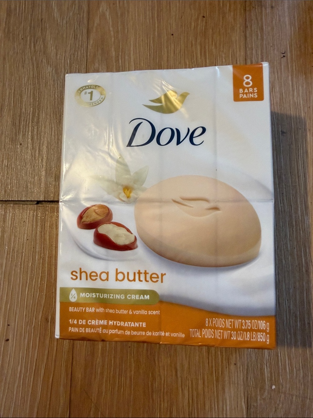 Dove Shea Butter Moisturizing Beauty Bar - Cream